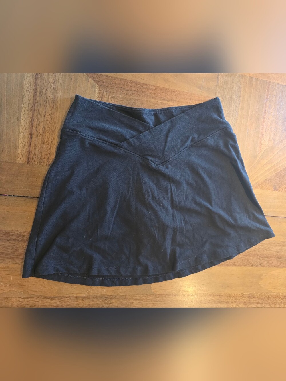 Victorias Secret PINK Black Skort Skirt Shorts Sz XL Tennis Pickleball Walking